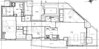 【間取り】 | クリオ市谷薬王寺