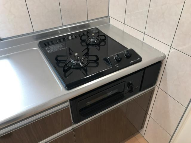 パレスコート　トーケンのキッチン|ビルトインコンロ（イメージ）