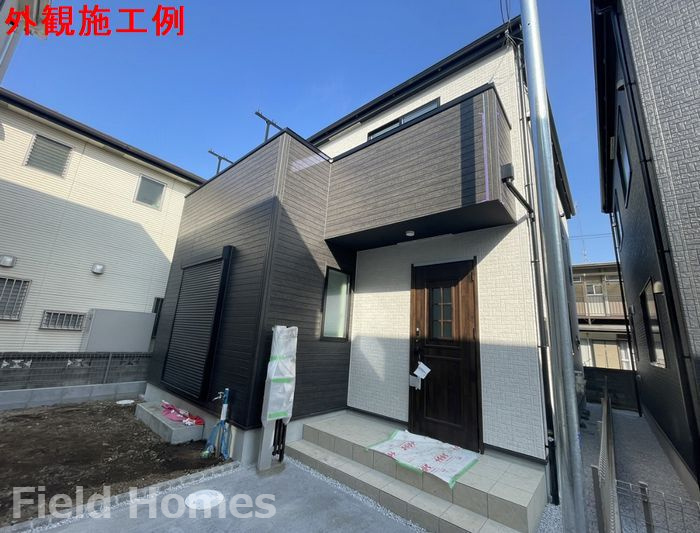 藤沢市亀井野3丁目新築戸建て　12期2号棟の外観|外観施工例