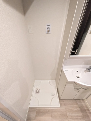 室内洗濯機置き場