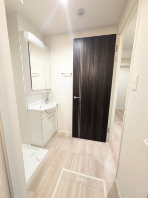 脱衣所も広くていいですね