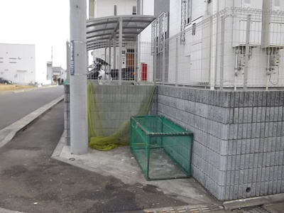 敷地内ゴミ置場