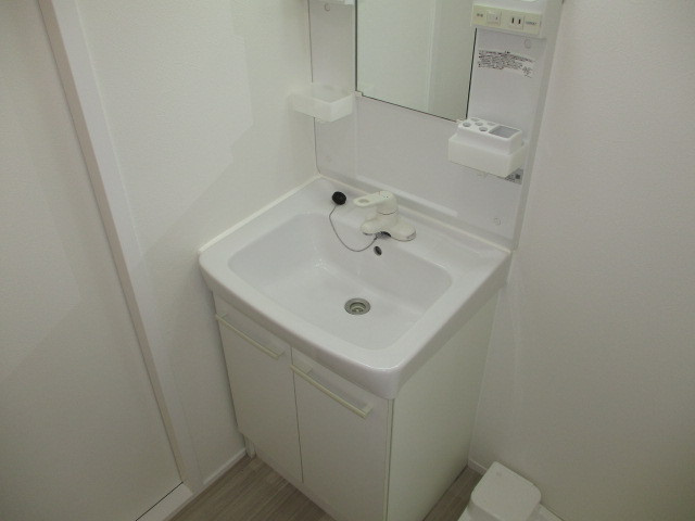 竜田川ハイツの洗面所