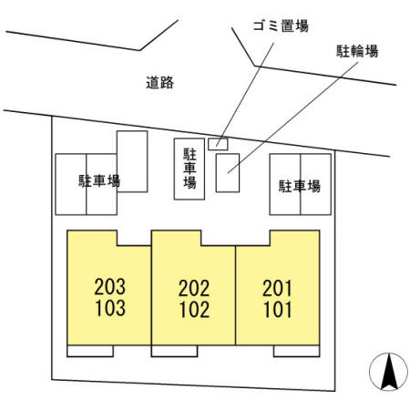 エスプロの区画図