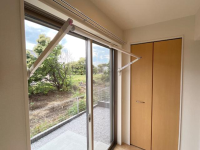 【その他】 | 仮）しらさぎ２丁目新築アパート | 室内物干し（イメージ）