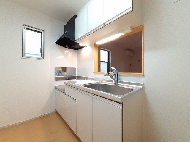 プランドール新庄Ⅱのキッチン|きれいなキッチンです