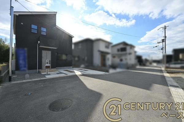 ファーストタウン別所町 ３号棟 ／新築一戸建の前面道路含む現地写真|■現地撮影写真■落ち着いた雰囲気の住宅地内です！