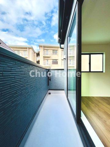 葛飾区青戸8丁目新築分譲住宅のバルコニー|バルコニー