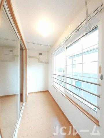 ブランシェスⅡのバルコニー