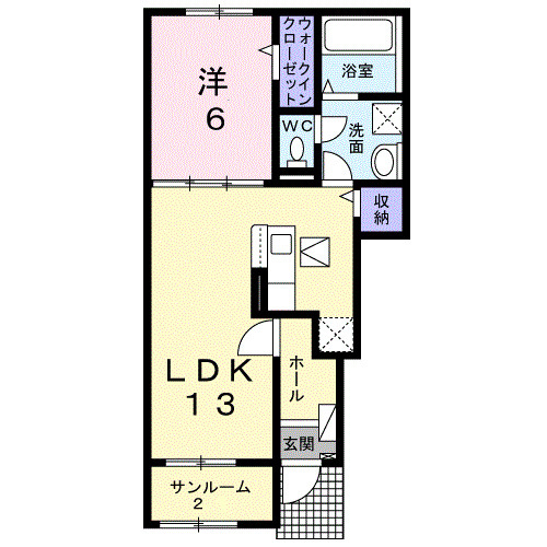 ベル・ファミーユの間取り