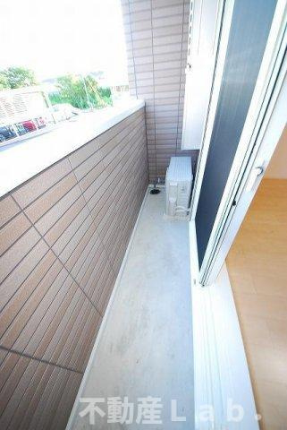 アベリア　４のバルコニー