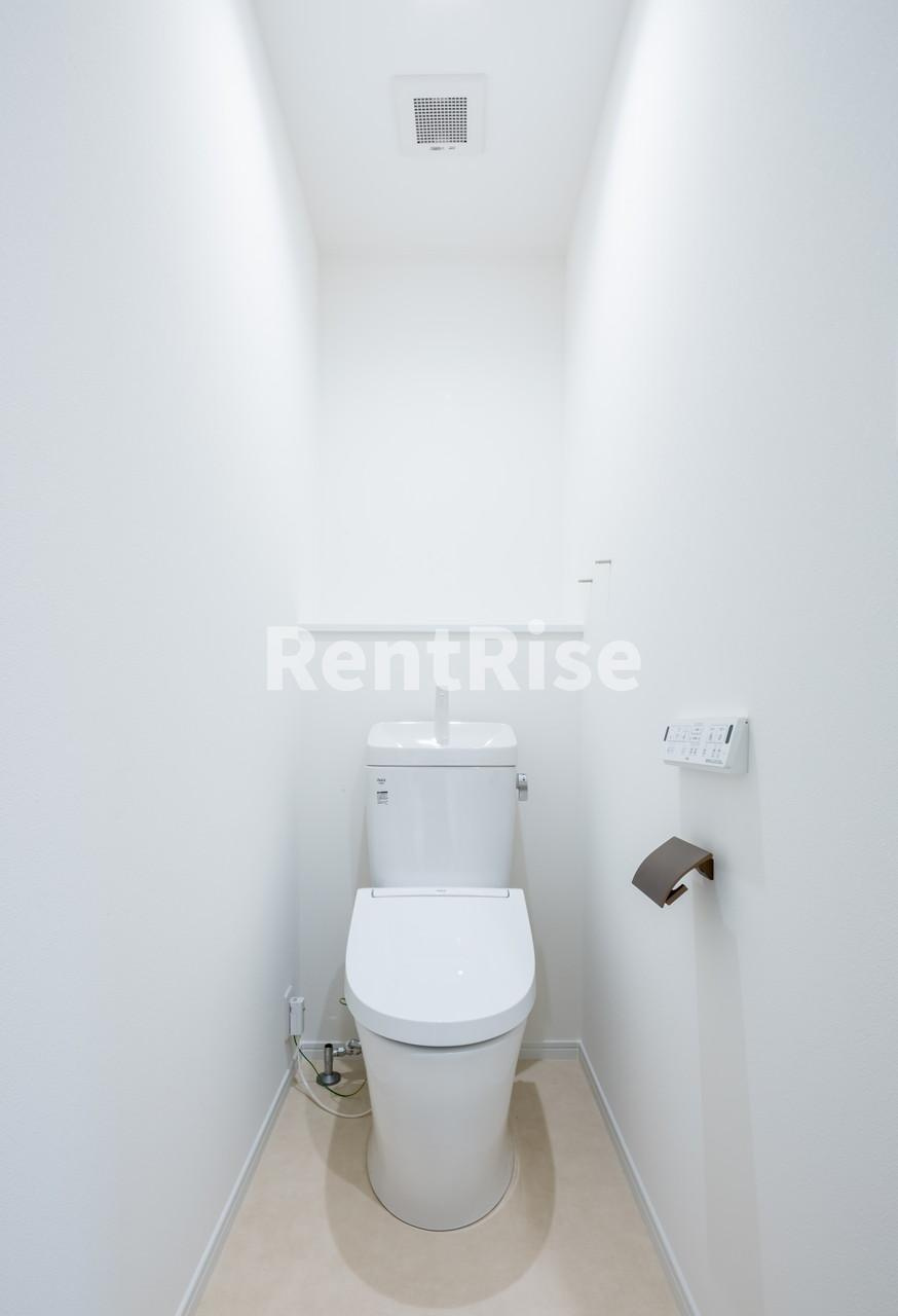 稲沢市陸田宮前１丁目の一戸建てのトイレ|参考写真です。現況優先。