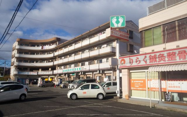 セオコート明石Ⅱ号棟の外観|外観もきれいです