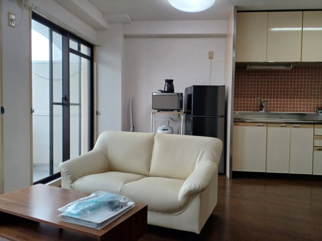 セオコート明石Ⅱ号棟の居間・リビング|使いやすい居間です