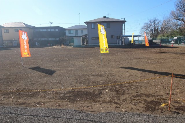 《分譲地》小山市若木町1丁目　全4区画の外観|敷地を北側から撮影（2026年1月撮影）
