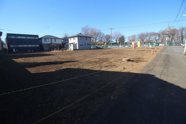 《分譲地》小山市若木町1丁目　全4区画の外観|敷地を北東側から撮影（2026年1月撮影）