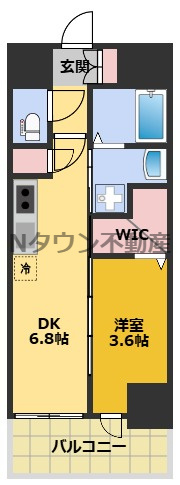 【間取り】 | エステムコート名古屋上前津 | 間取りです。