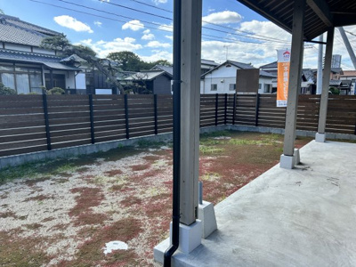 【庭】 | 三橋町蒲船津売家 | お庭遊びも楽しめる、駐車場3台の住まい！