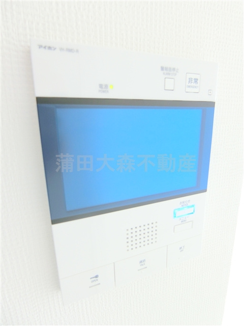 ブライズ大森東QUATTROの設備|TVモニター付オートロック　インタ―ホン
