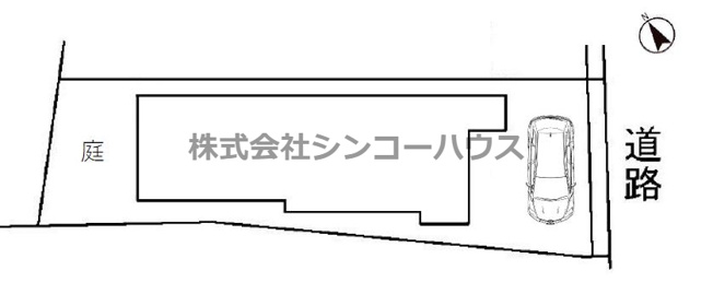 【区画図】 | さいたま市浦和区前地一丁目　戸建 | 浦和駅徒歩約12分！令和7年3月築木造3階建！