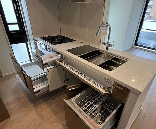 パークホームズ本郷三丁目のキッチン