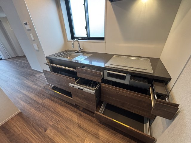 クリオ市谷薬王寺のキッチン|きれいなキッチンです