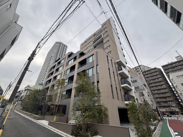 クリオ市谷薬王寺の外観|外観は落ち着いています