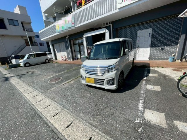 グリーンシティ諏訪の駐車場