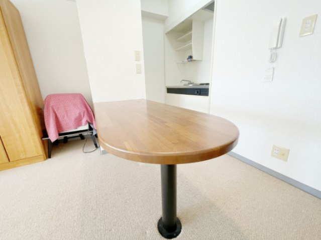 中古マンションの設備|カウンター付きなので、家電製品を置いたりお食事をしたりと便利♪