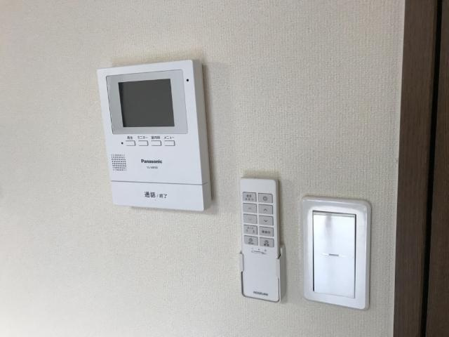 ラ・セゾンの内装|カメラ付インターホン