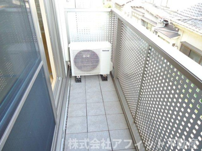 【バルコニー】 | クレール藤 B棟 | 南西向き