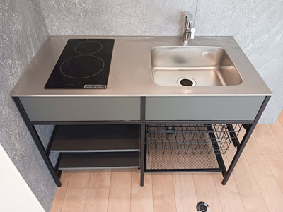 【キッチン】 | メインステージ久が原第Ⅱ | きれいなキッチンです