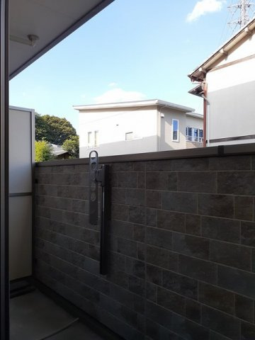 ウエストリバー　五番館のバルコニー