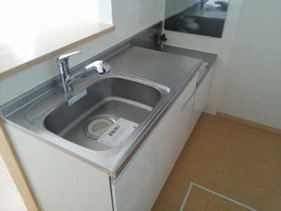 【キッチン】 | エミネンスムラカワⅡ | 使いやすいキッチンです