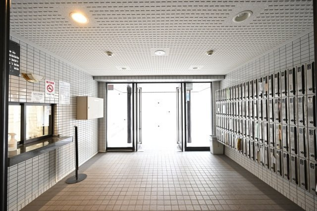 クリオ大口壱番館のエントランス