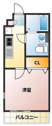 【間取り】 | 使いやすい1Kの間取りです！