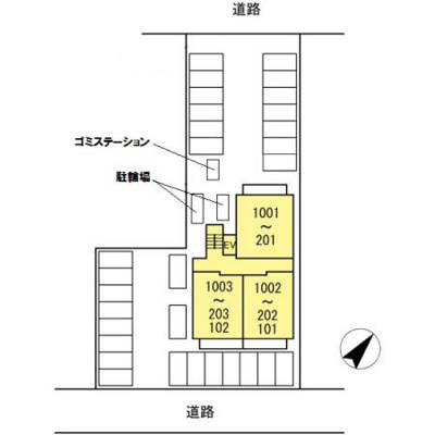 【区画図】 | ALOFTⅡ