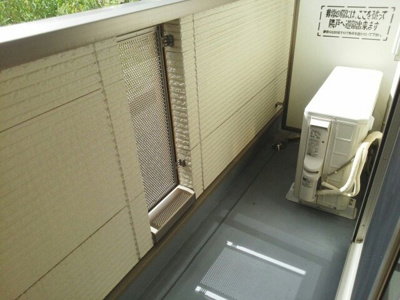 【バルコニー】 | ソレイユ・道 | バルコニーからの眺めを楽しみながら食事をしませんか