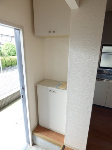 クレセントCの玄関|落ち着いた玄関です