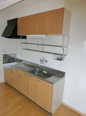 熊本市南区御幸笛田１丁目の賃貸マンションのキッチン