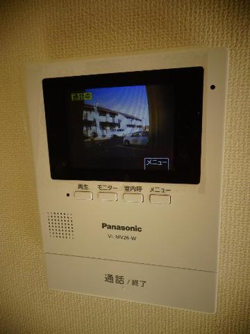 ベルデ　アネックスのセキュリティ|カメラ付インターホン