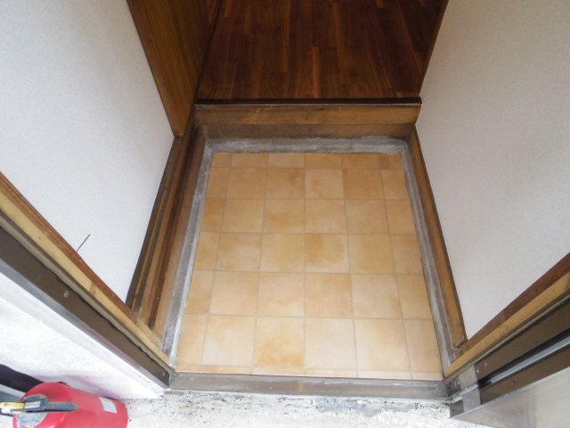 ゆったりとした玄関です