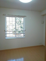 明るい色調の室内です