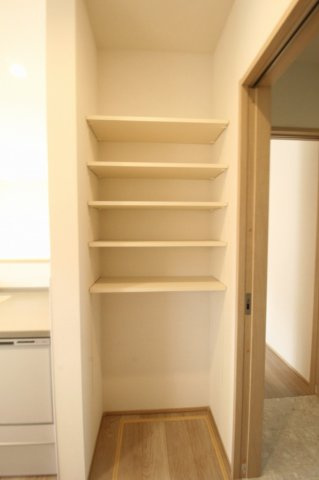 南万々　新築戸建　A号地（全4区画）の収納|パントリー