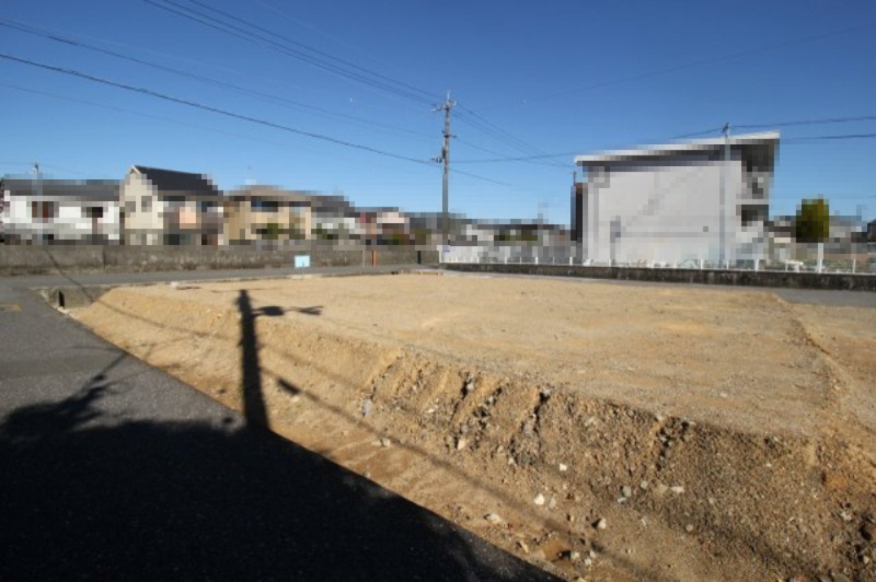 南万々　建築条件付き　売土地　A号地（全4区画）の外観|Ａ号地　プラン例　土地面積　141.19㎡（約42.71坪）