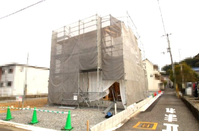 南万々　新築戸建　A号地（全4区画）の外観|Ａ号地　土地面積　141.19㎡（約42.71坪）