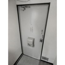 落ち着いた玄関です