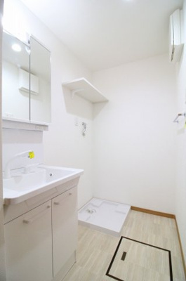 【洗面所】 | Felice枝光 | 広い洗面スペース