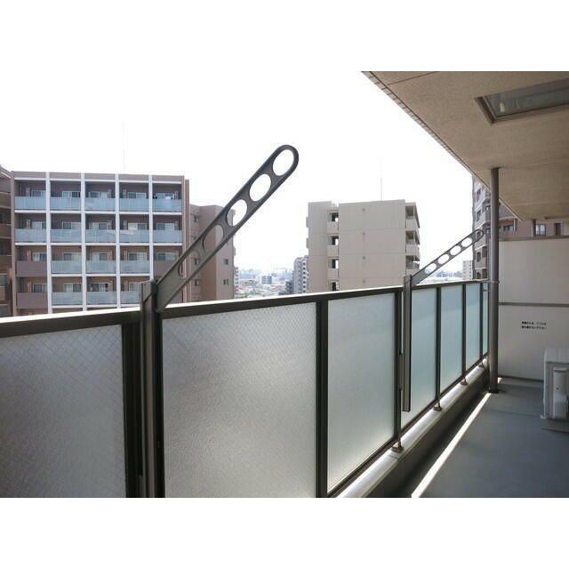 ラフィーネデュオのバルコニー