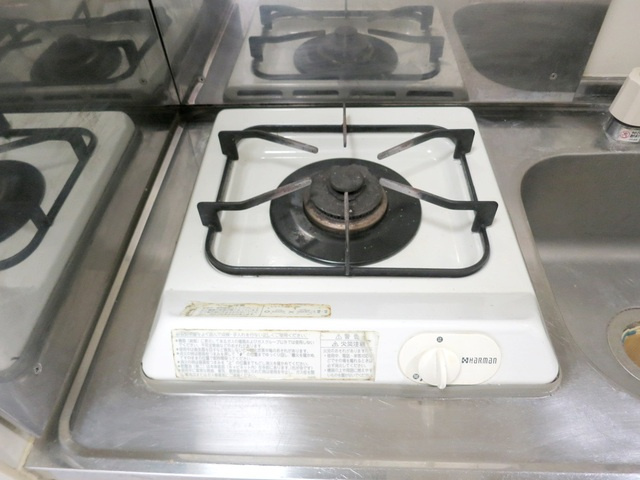 グレースリセの設備|１口コンロ完備♪すぐ新生活を始められます!